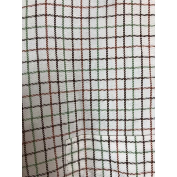 Lauren Ralph Lauren Mens Button Down Oxford Shirt Check Preppy Business 16 1/2 - Picture 3 of 4